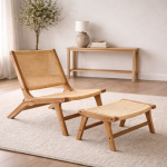 Podnóżek rattanowy Comfortable 2