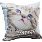 Poduszka Cushion Lady Cat 45x45 cm  - Kare Design 1