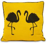 Poduszka Flamingo żółta   2