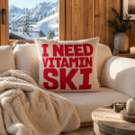 Poduszka I need vitamin Ski  - Boltze 2