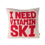 Poduszka I need vitamin Ski  - Boltze 1