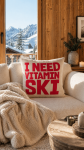Poduszka I need vitamin Ski  - Boltze 3