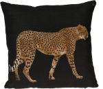 Poduszka Leopard czarna 1