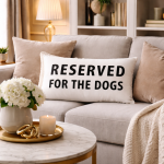 Poduszka Reserved for the Dogs 2