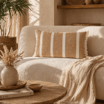 Poduszka Seaview w paski retro - Atmosphera 2