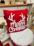 Poduszka świąteczna z rogami 2