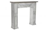 Portal kominkowy bielony - Item International 2