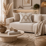 Poszewka na poduszkę tuftowana boho 40x40 cm - Atmosphera 2