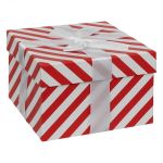 Pudełka na prezenty Candy czerwono-białe  - Atmosphera 4