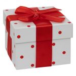Pudełka na prezenty Candy czerwono-białe  - Atmosphera 3