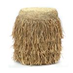 Puf boho Shaggy okrągły - Bazar Bizar 1