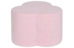 Puf Boucle Bloom różowy - Item International 2