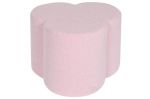 Puf Boucle Bloom różowy - Item International 1