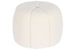 Puf Boucle Pumpkin biały - Item International 1