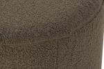 Puf Boucle teddy curl brązowy - Item International 3