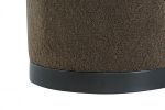 Puf Boucle teddy curl brązowy - Item International 4