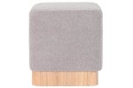 Puf Boucle wood szary - Item International 2