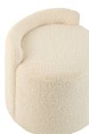Puf Cocoon Boucle biały 6