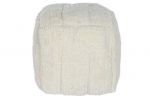 Puf Japandi boucle biały - Item International 1