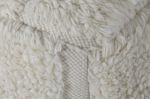 Puf Japandi boucle biały - Item International 5