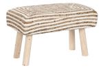 Puf jutowy Stripes 60 cm  - Item International 1