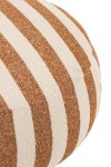 Puf Lounge Stripes brązowy 7