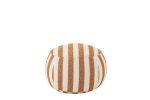 Puf Lounge Stripes brązowy 4