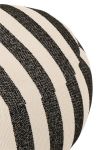 Puf Lounge Stripes czarny 6