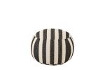 Puf Lounge Stripes czarny 3