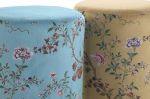 Puf Oriental Flowers złota obręcz - Item International 2