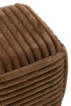 Puf Soft Rib brązowy 4