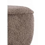 Puf tapicerowany La Bunu mocha mousse  - Light & Living 6