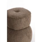 Puf tapicerowany La Bunu mocha mousse  - Light & Living 5