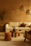 Puf tapicerowany La Bunu terra - Light & Living 2