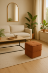 Pufa Cozy teddy terra  - Light & Living 3