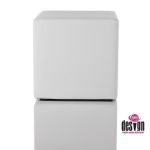 Pufa Cube white 1  - Invicta Interior 2