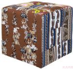 Pufa Patchwork beige 40x40  - Kare Design 1