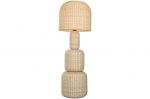 Rattanowa lampa podłogowa New Design - Item International 2