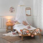 Stolik nocny rattanowy Boho - Atmosphera 2