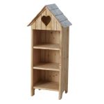 Regał drewniany Domek Dolomiti z sercem 115cm - Boltze 1