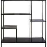 Regał Industriel 110 cm czarny 2