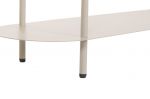 Regał metalowy Ovalo creme 140 cm 7