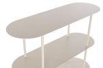 Regał metalowy Ovalo creme 150 cm 5