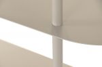 Regał metalowy Ovalo creme 150 cm 4
