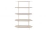 Regał metalowy Ovalo creme 150 cm 1