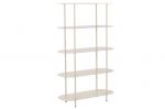 Regał metalowy Ovalo creme 150 cm 2