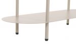 Regał metalowy Ovalo creme 150 cm 7