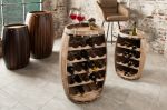Regał na wino Bodega 80cm natur - Invicta Interior 5