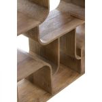 Regał opływowy z półkami Flowrack z drewna brązowy - Light & Living 7