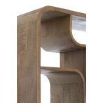 Regał opływowy z półkami Flowrack z drewna brązowy - Light & Living 6
